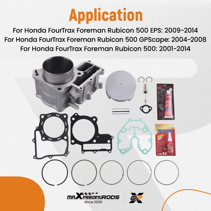 Cylinder Piston Kit for Honda Foreman Rubicon 500 (2009–2014)
