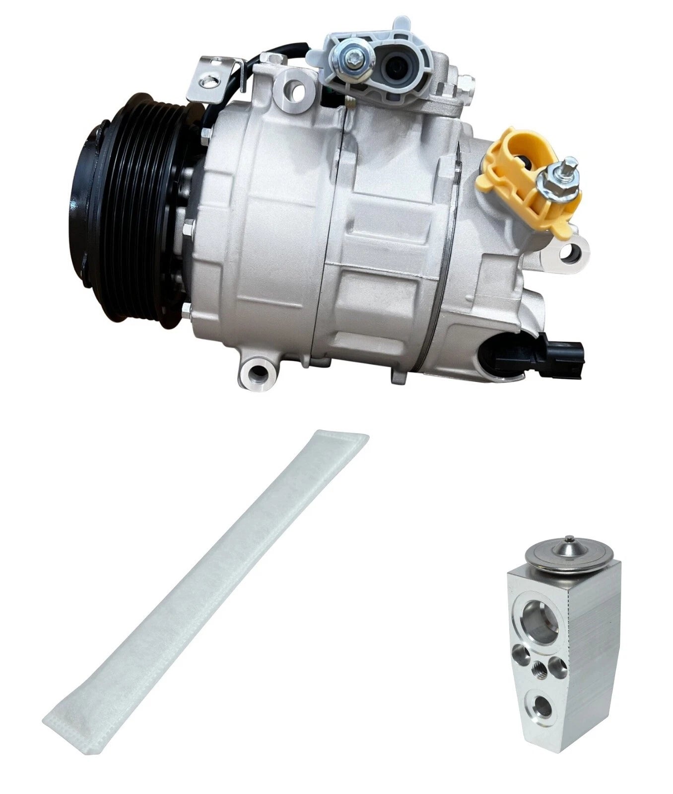 AC Compressor Kit Replacement for Ford Edge 2.7L 3.5L (2018–2024)