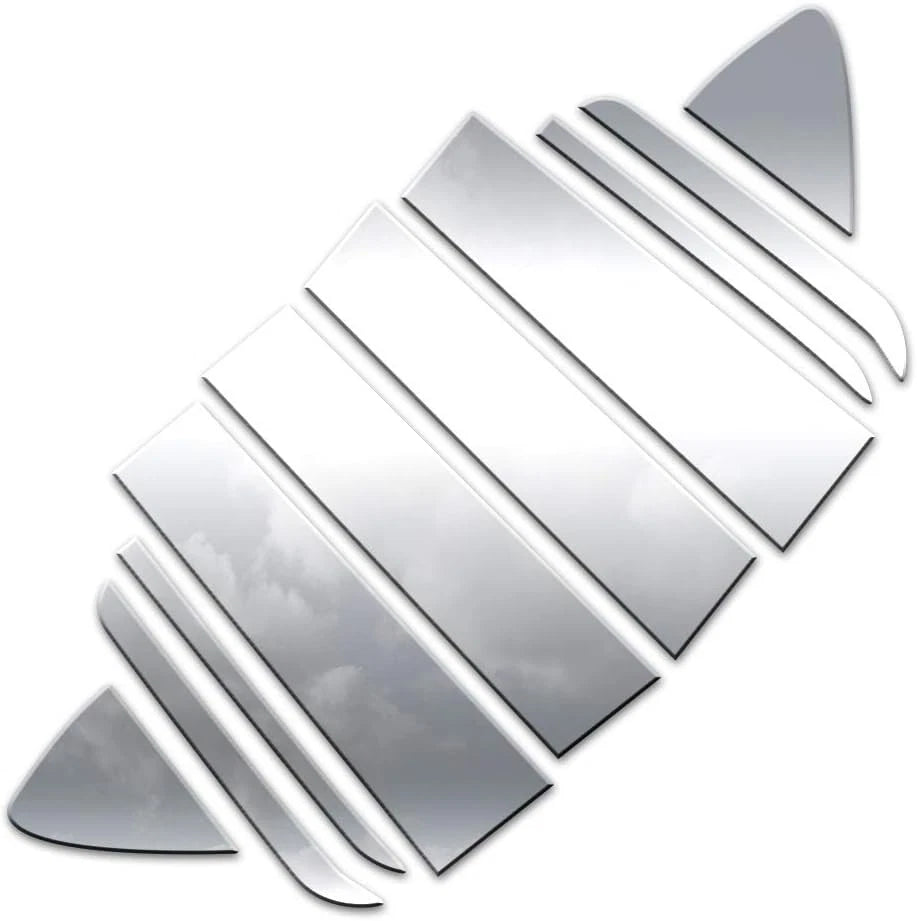 Luxury FX Pillar Post Trim Kit for Chevy Silverado 1500 Double Cab (2019–2023)