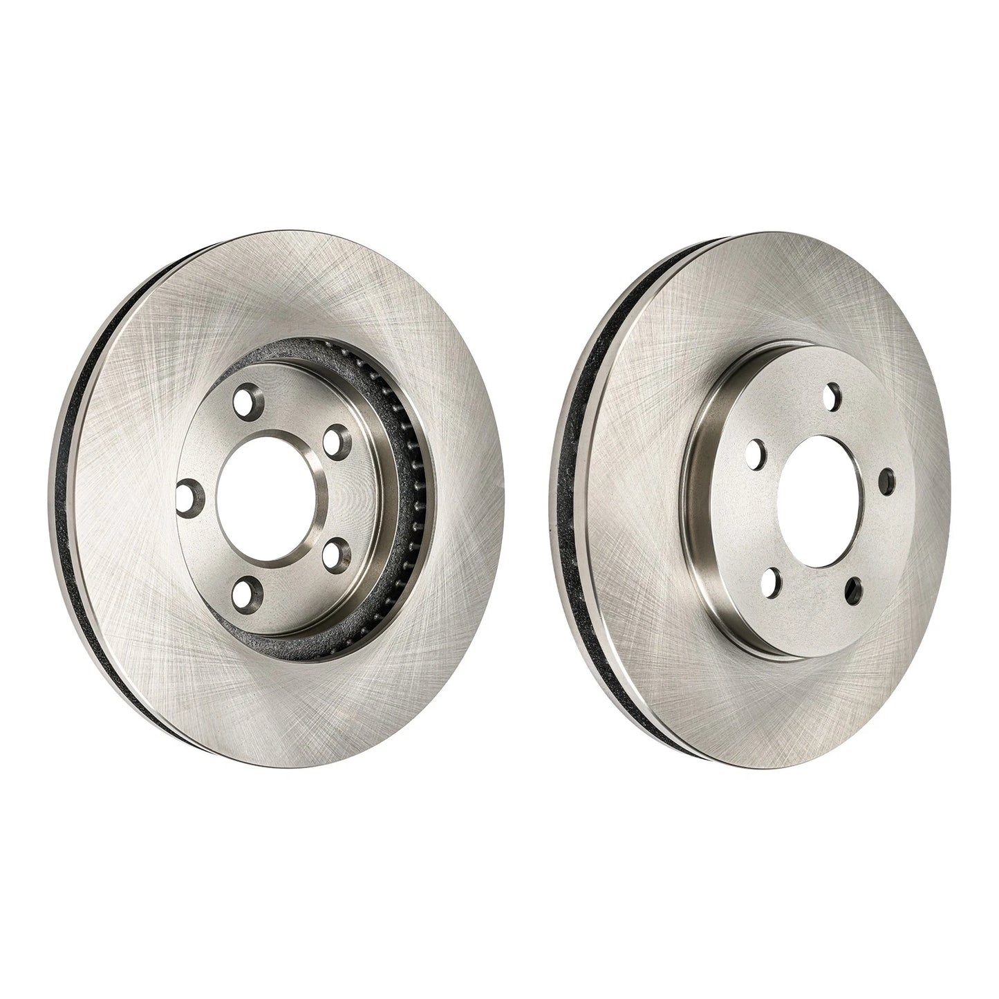 Front Vented Disc Brake Rotors for 2005–2010 Ford Mustang V6 (4.0L) Pair