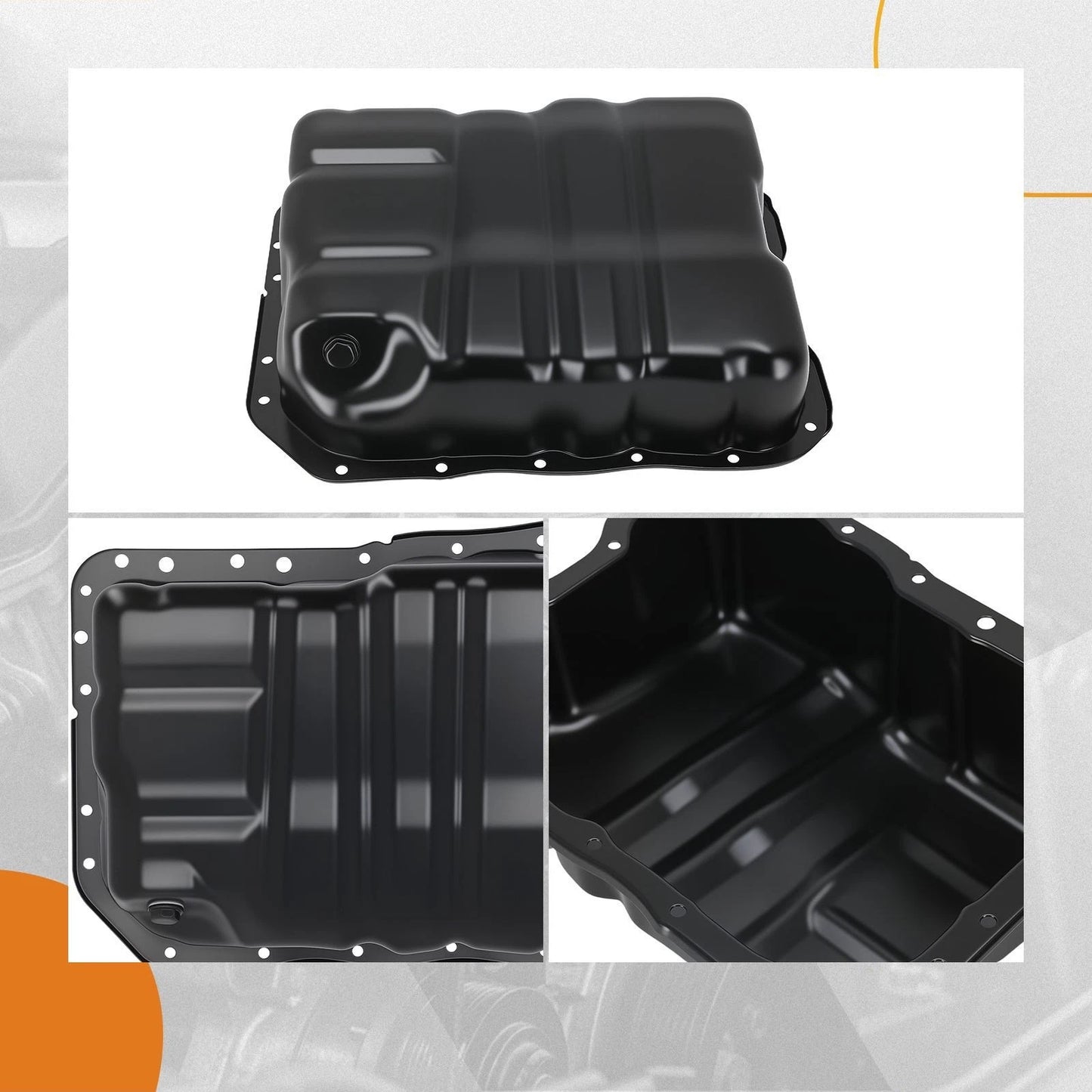 Lower Oil Pan for Mitsubishi Outlander Sport 2.0L (2012–2017) Steel Pan