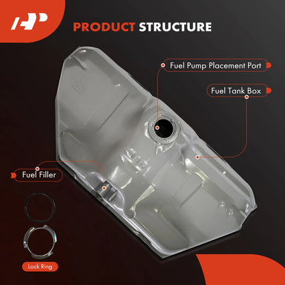 14 Gallon Fuel Tank for Chevrolet Cavalier Beretta Buick Olds Pontiac (1995–2005)