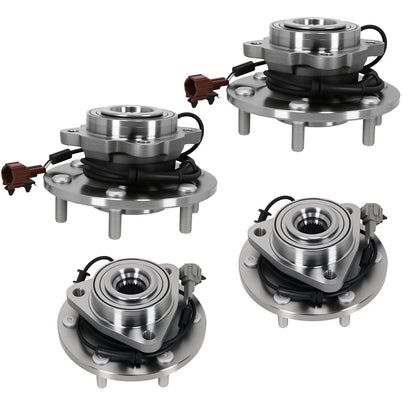 Front Left Wheel Bearing Hub Set for Infiniti QX56 Nissan Armada (2004-2007)