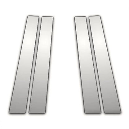 Chrome Pillar Post Covers 4Pc Replacement for Audi S4 (2010–2017)