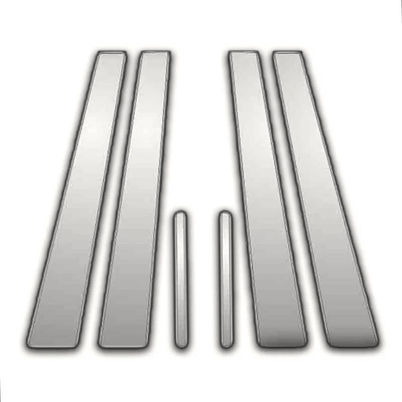 6Pc Chrome Pillar Post Covers for Toyota Avalon (2005–2012)