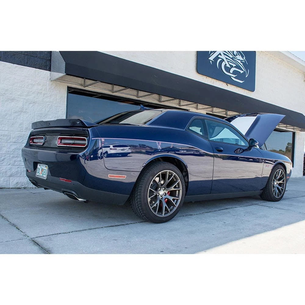 4pc Polished Stainless Steel Side Marker Trim for Dodge Challenger (2015–2017)