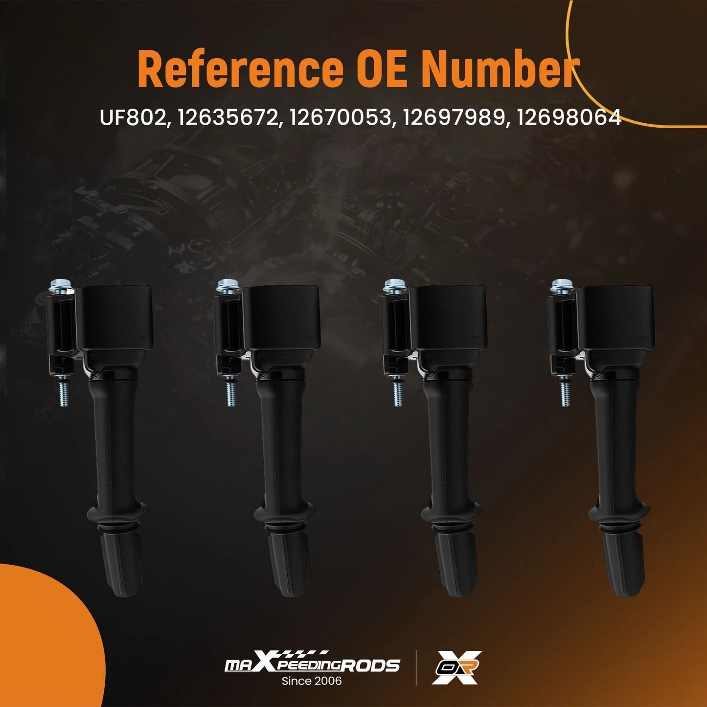 Ignition Coil Pack for Chevrolet Cruze Equinox Volt Malibu (2011–2019)