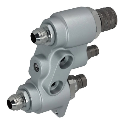 Hydraulic Quick Coupler Block for Skid Steer Loader CAT (863-864, 1996–2004)
