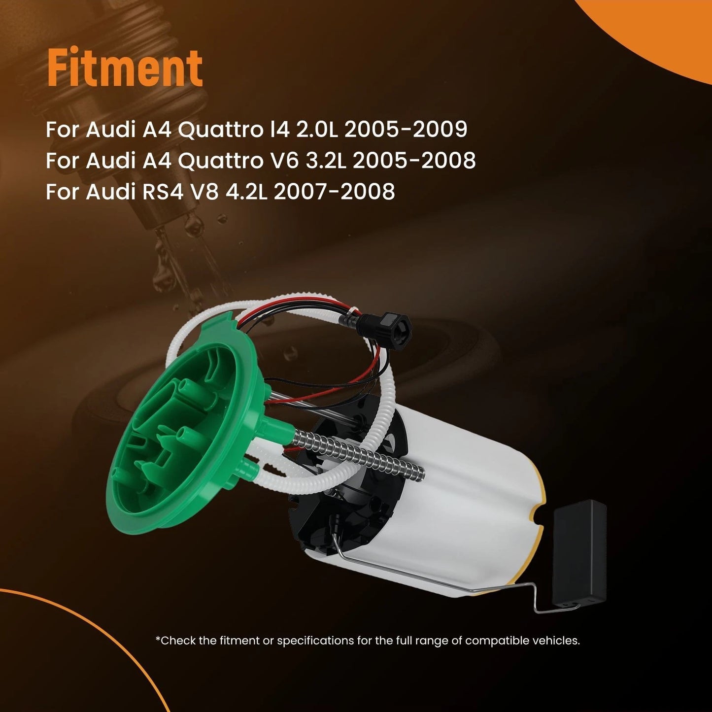Fuel Pump Module Assembly for Audi A4 Quattro (2005–2009)