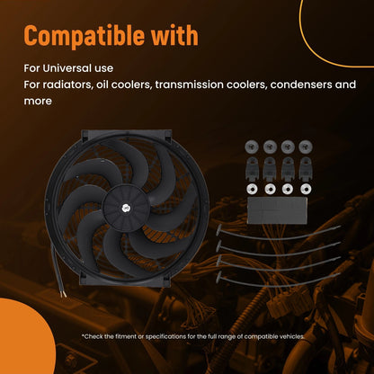 Electric Universal Engine Fan for Universal (2010–2025)