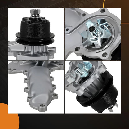 Engine Coolant Water Pump for Kubota L295F (2011–2011)