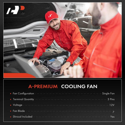 Cooling Fan Assembly for Chevy Cruze (2017–2019)