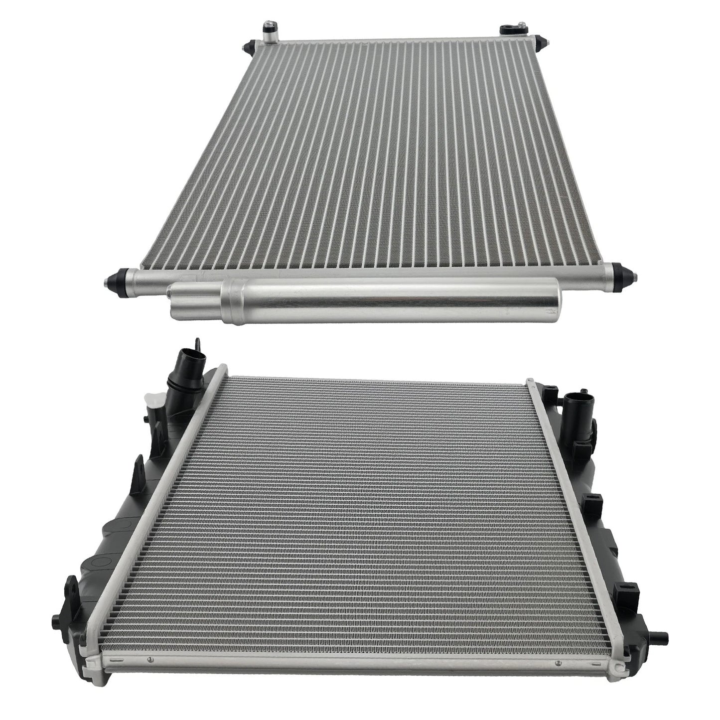 Coolant Radiator & Condenser Assembly for Honda Civic (2012–2015)