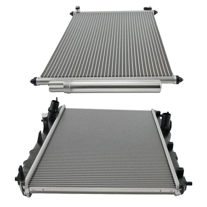 Coolant Radiator & Condenser Assembly for Honda Civic (2012–2015)