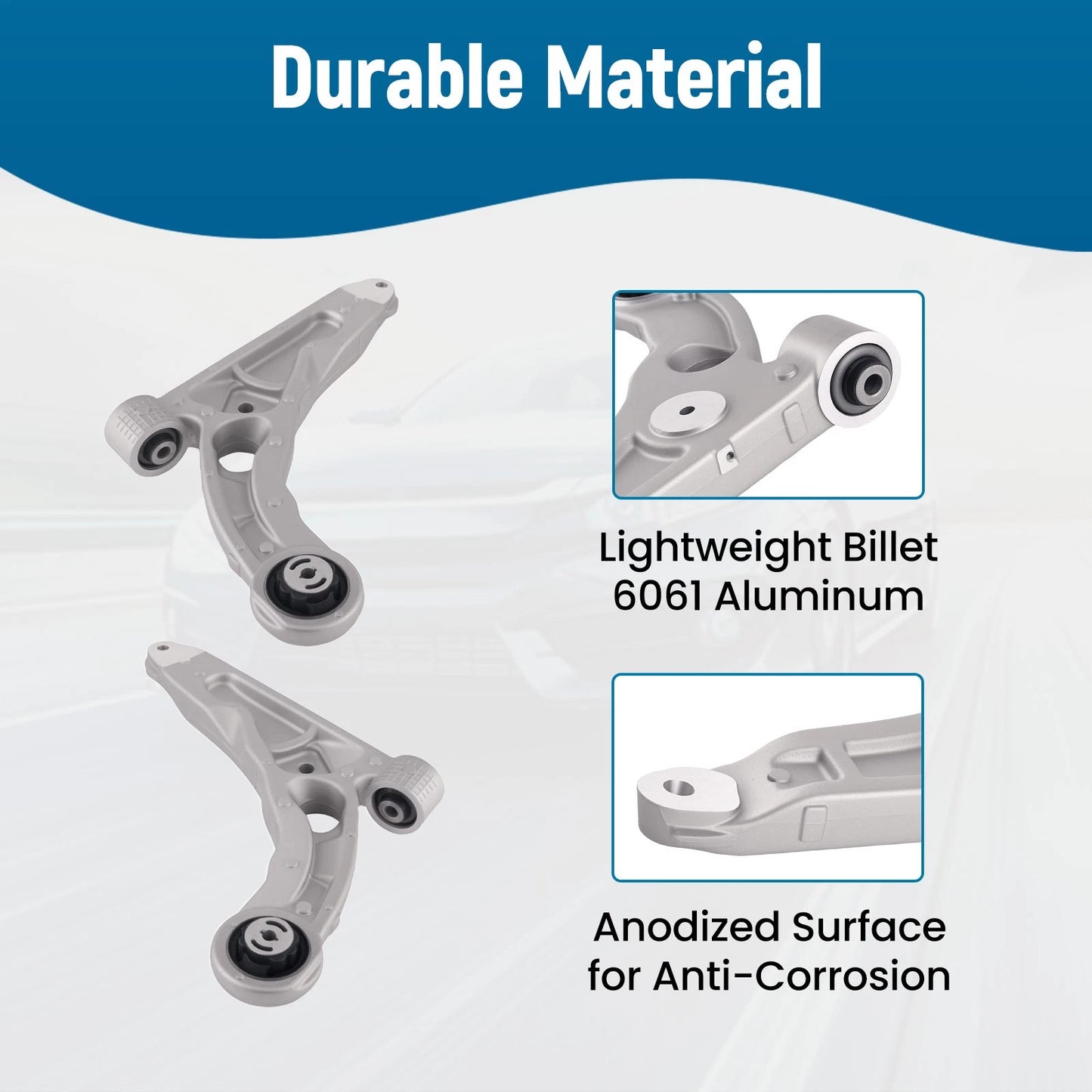 Lower Control Arm with Ball Joint for Jeep Cherokee (2014–2018)