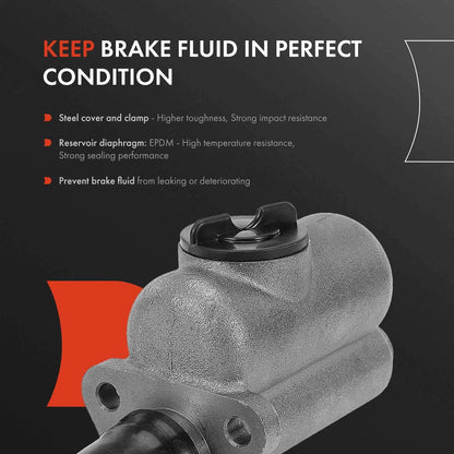 Brake Master Cylinder with Reservoir for Chevrolet Corvette (1953–1962)