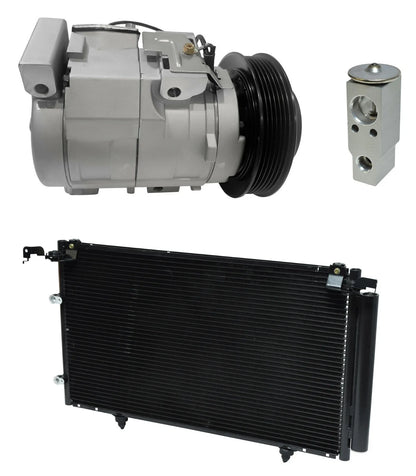 AC Compressor Kit With Condenser for Toyota Camry 3.3L (2002–2006)