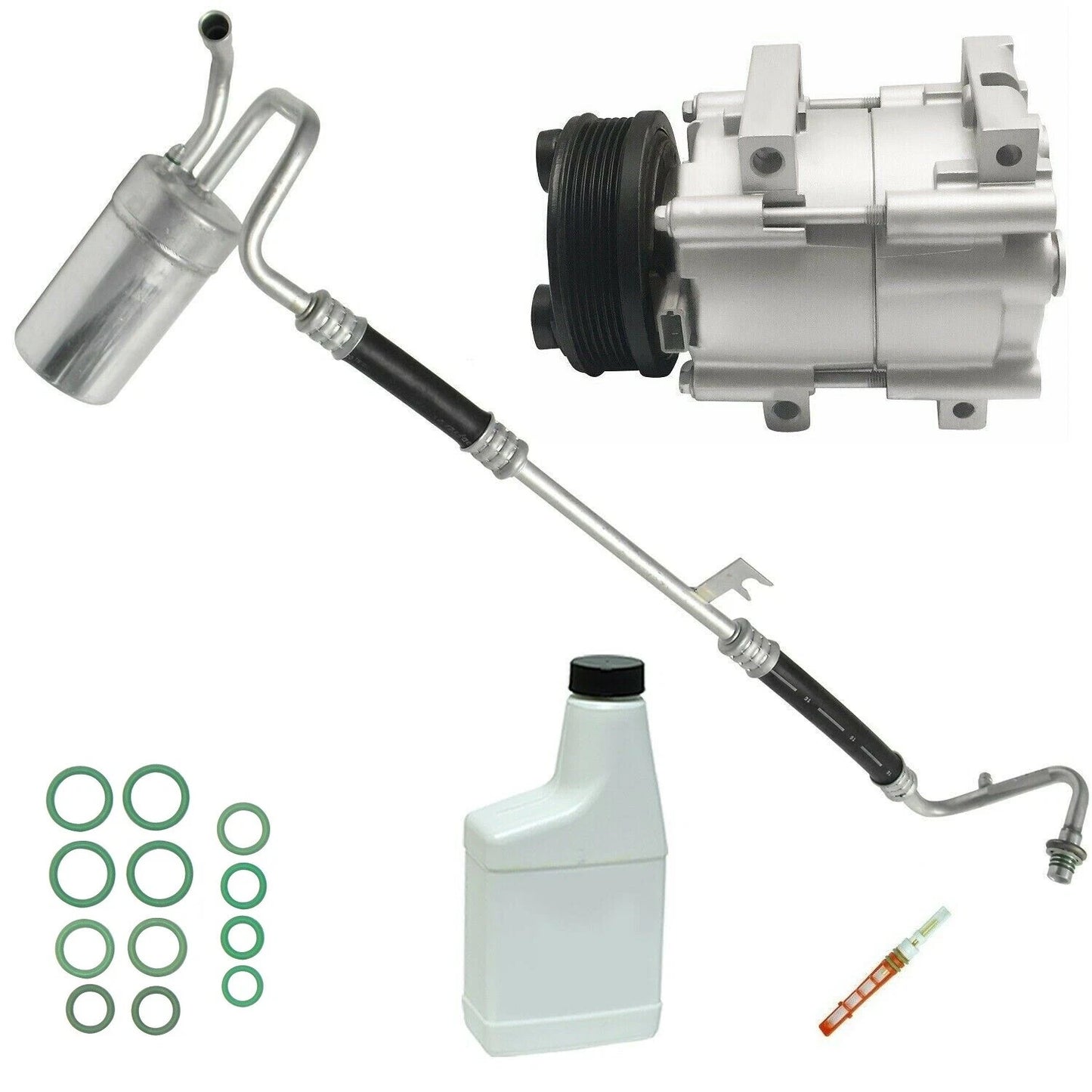 AC Compressor Kit Replacement for Toyota Hilux (2005–2015)