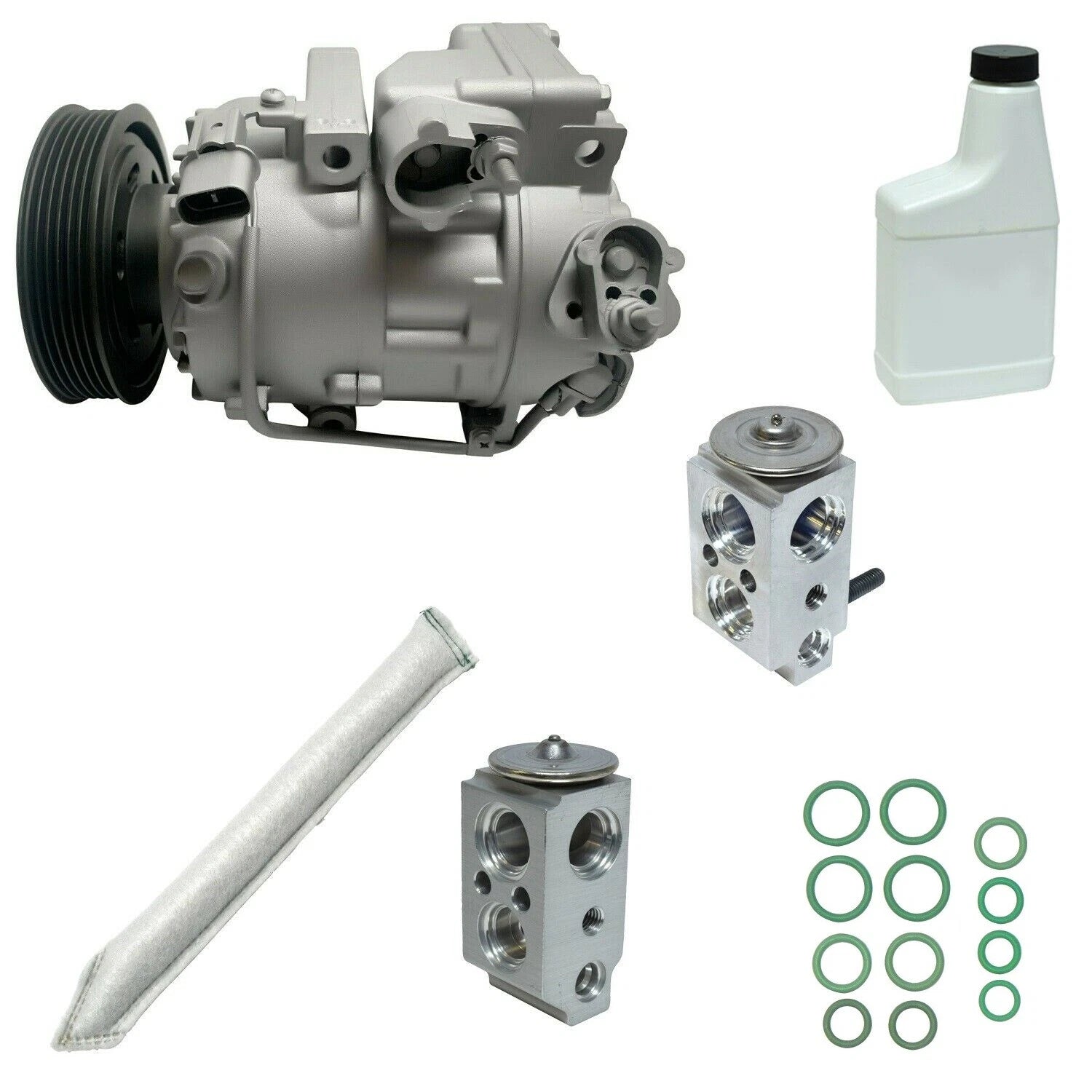 A C Compressor Kit Replacement for Hyundai Santa Fe 3.3L (2013–2016)