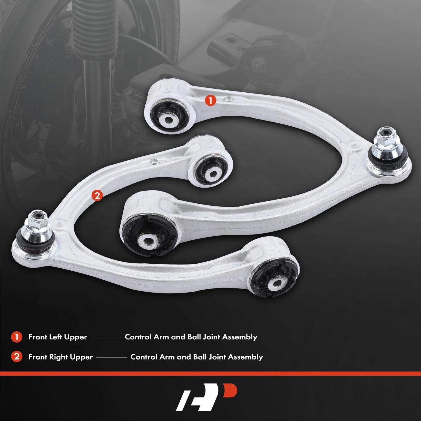 2X Front Upper Control Arm Ball Joint for Mercedes-Benz W205 (2015–2023)