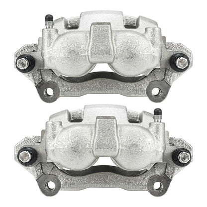2x Rear Brake Caliper with Bracket for Dodge Ram 1500 2500 3500 (2003–2008)