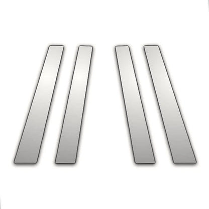 4Pc Chrome Pillar Post Covers for Ford Escape (2008–2012)