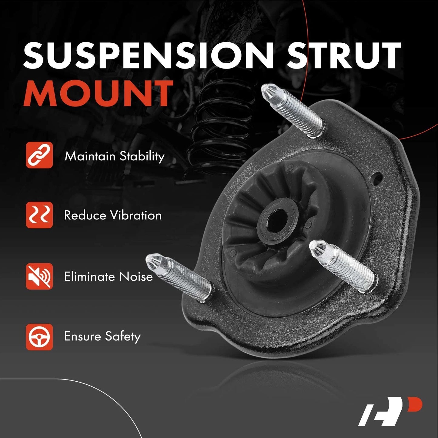 2Pcs Suspension Strut Mount for Chevrolet Colorado GMC Canyon (2004–2012)