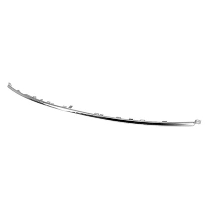 Replacement Chrome Polycarbonate/ABS Plastic Front Bumper Cover Center Molding