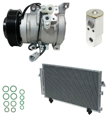 A/C Compressor Kit with Condenser for Toyota RAV4 2.0L (2001–2005)