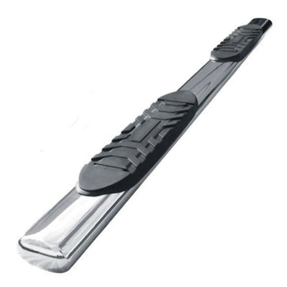 5in Oval Nerf Bar Step with 2 Pads Replacement for Chevrolet Colorado (2015–2019)
