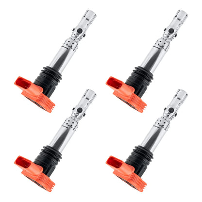 4 Ignition Coils for Audi A4 A4 Quattro and A6 Quattro 3.0L V6 (2002–2005)
