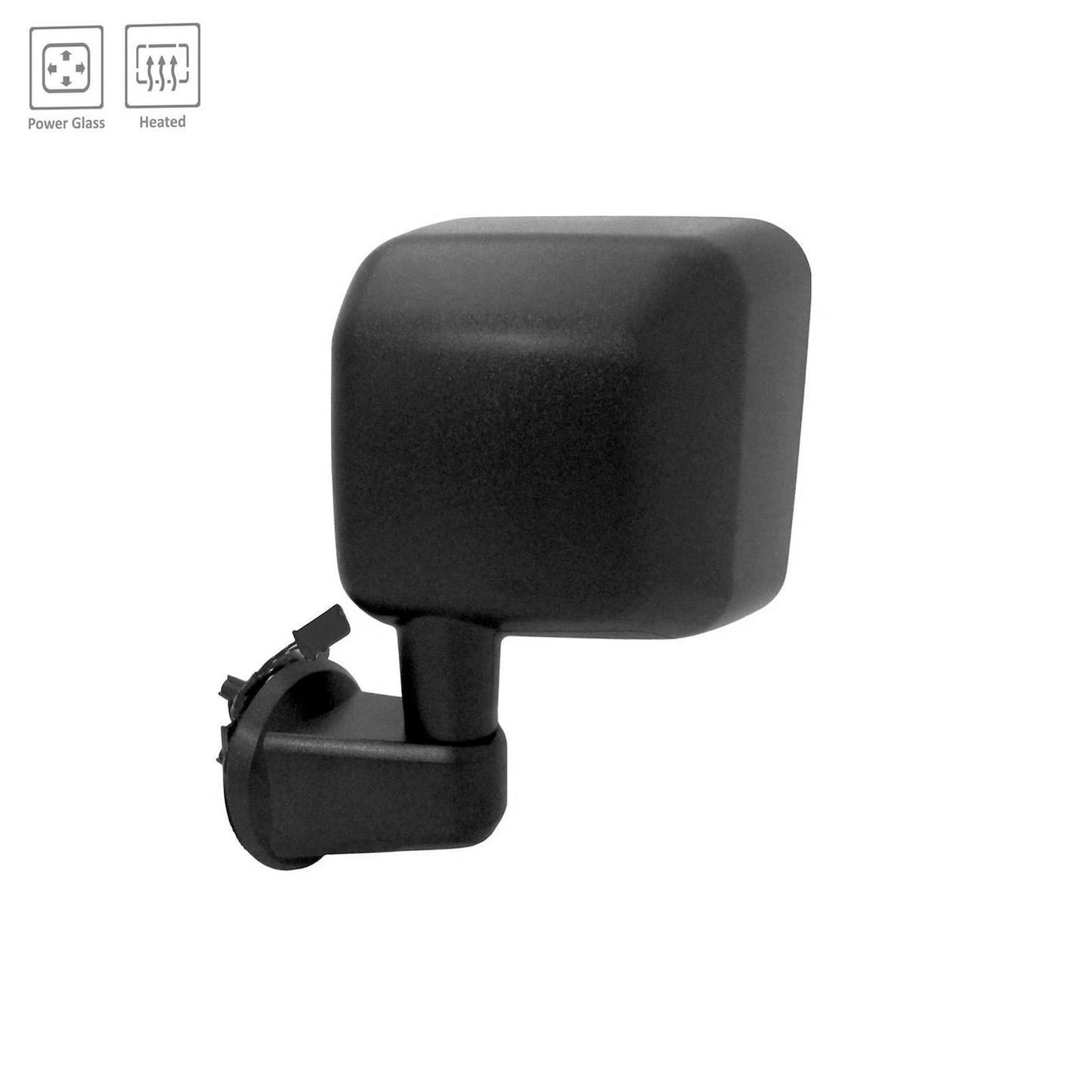 Driver Side Power Door Mirror Replacement Heated Glass for Toyota Corolla (2011–2018)
