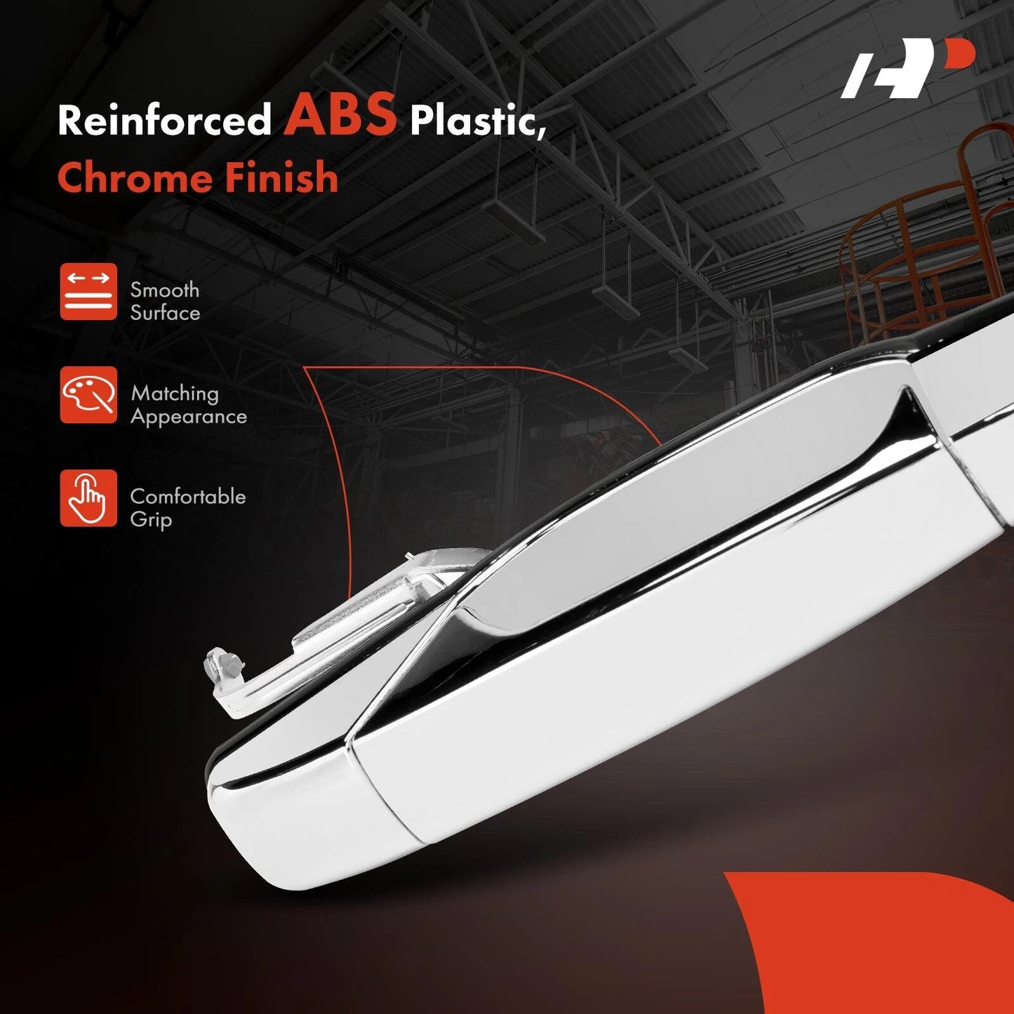 Chrome Exterior Door Handle for Chevy Silverado 1500 GMC