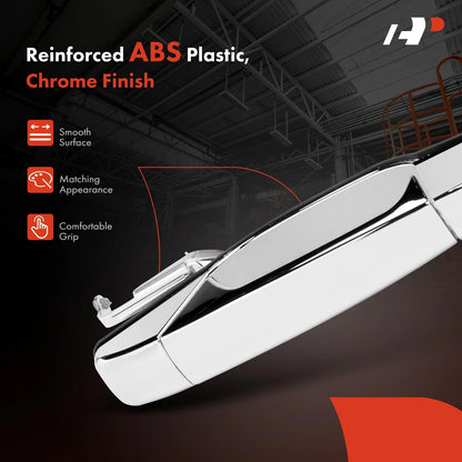 Chrome Exterior Door Handle for Chevy Silverado 1500 GMC