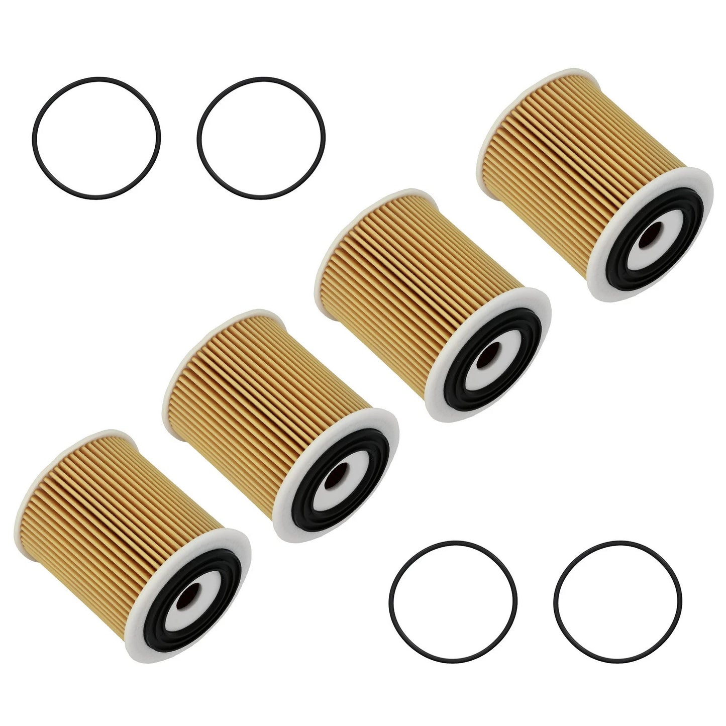 4x Oil Filter Kit for BMW 328i 330i 335i X3 X5 Z4 (2006–2017)