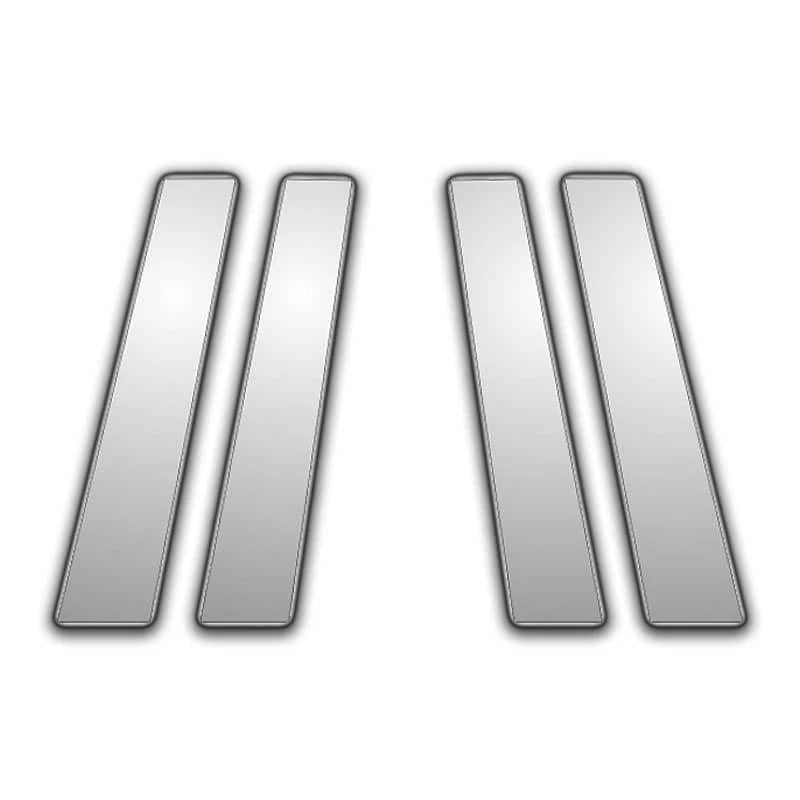 4Pc Chrome Pillar Post Covers For 00-04 infiniti I30 - Upgrade Your Auto P3725