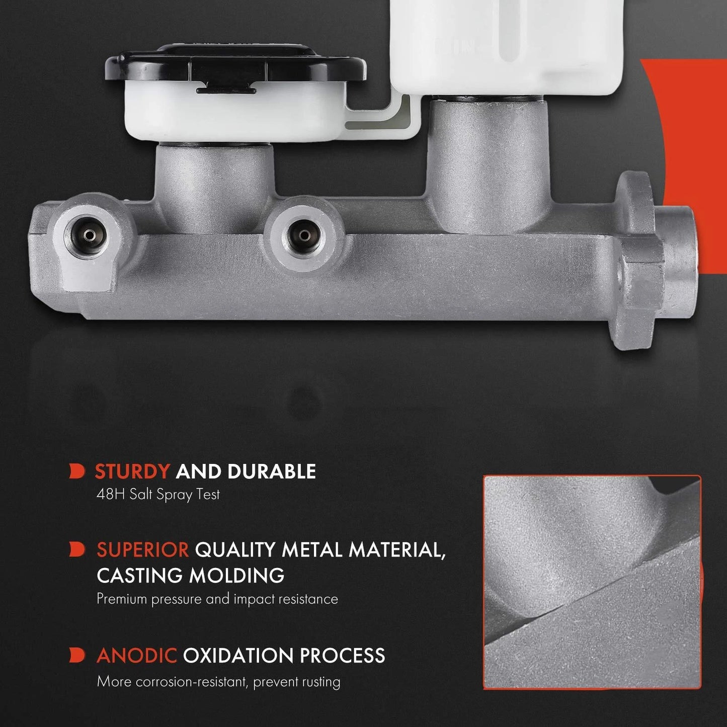 Brake Master Cylinder with Reservoir for Chevy Astro GMC Safari (1990–1995)