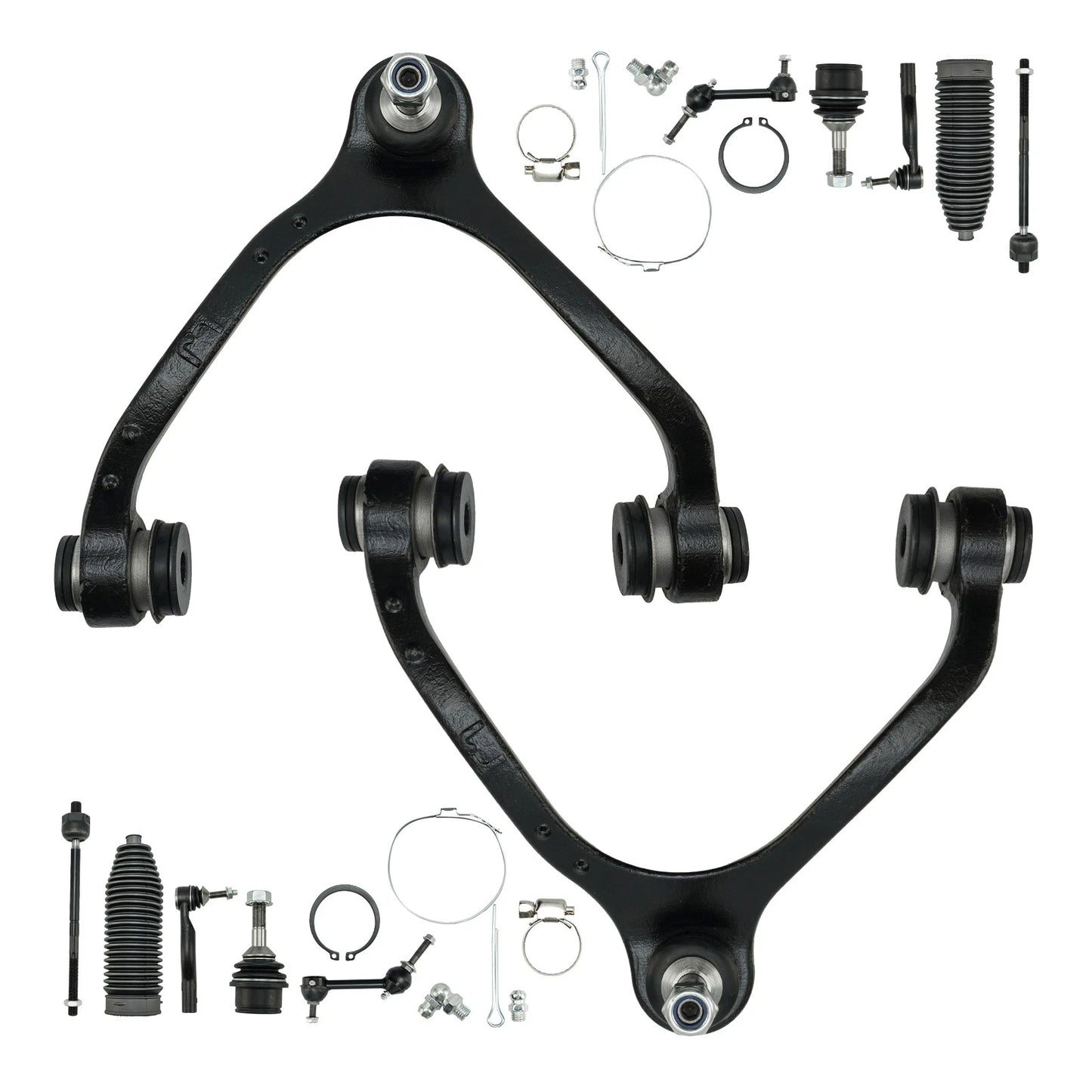 Front Control Arms Ball Joints Sway Bar Links for Ford Crown Victoria (1993–2011)