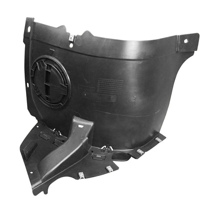 Front Passenger Side Forward Fender Liner Replacement Polyethylene for Kia (2010–2016)