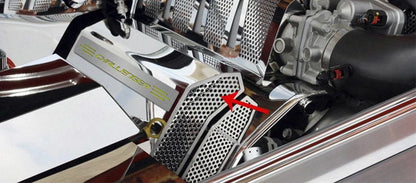 Fuel Rail Covers Sublime Green Challenger Inlay for 2008–2011 SRT8