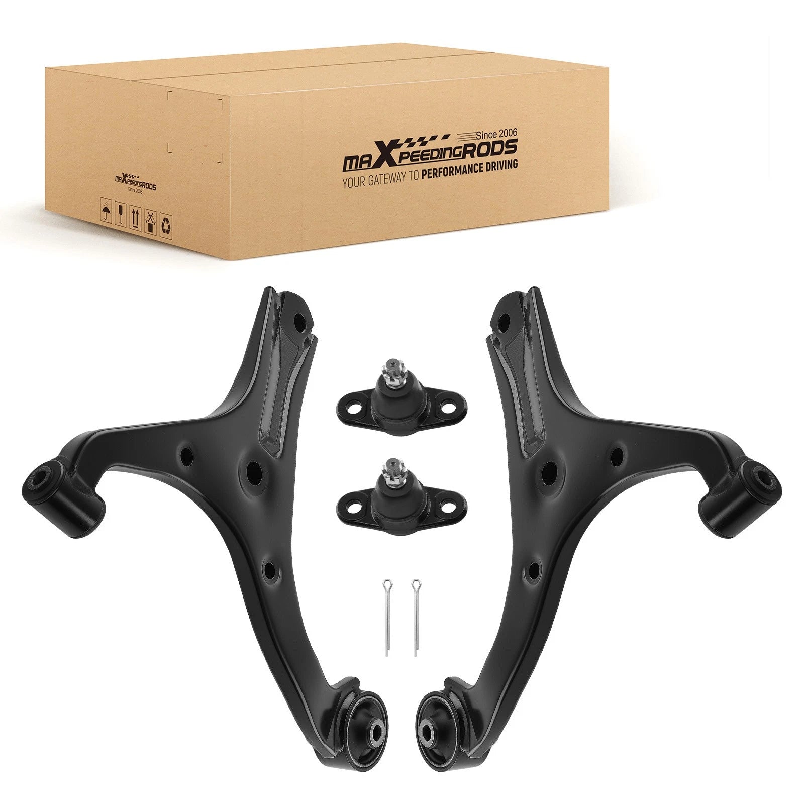 4PC Front Lower Control Arm for Kia Rio5 (2006–2011)