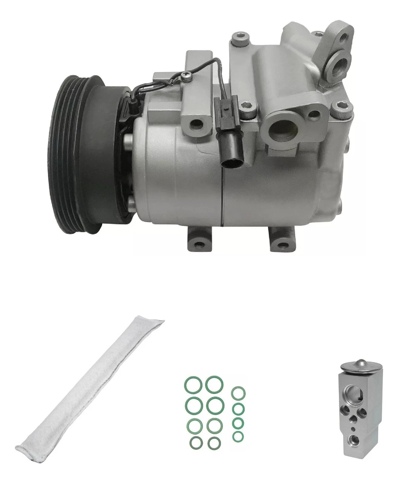 AC Compressor Kit Replacement for Hyundai Accent 1.5L (2002–2006)