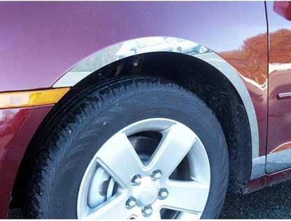 4p Luxury FX Chrome Stainless Fender Trim for 06-09 Mercury Milan