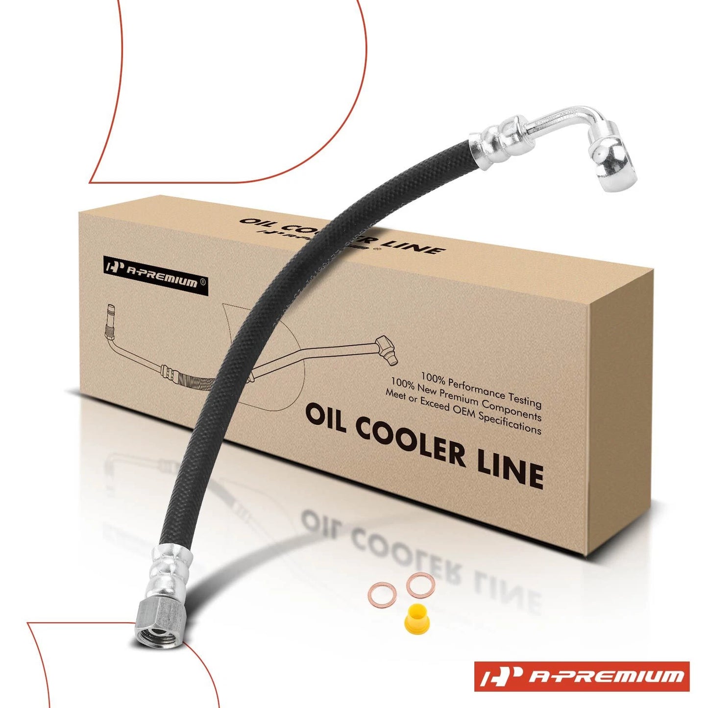 Auto Trans Oil Cooler Line for Benz E500 (1994)
