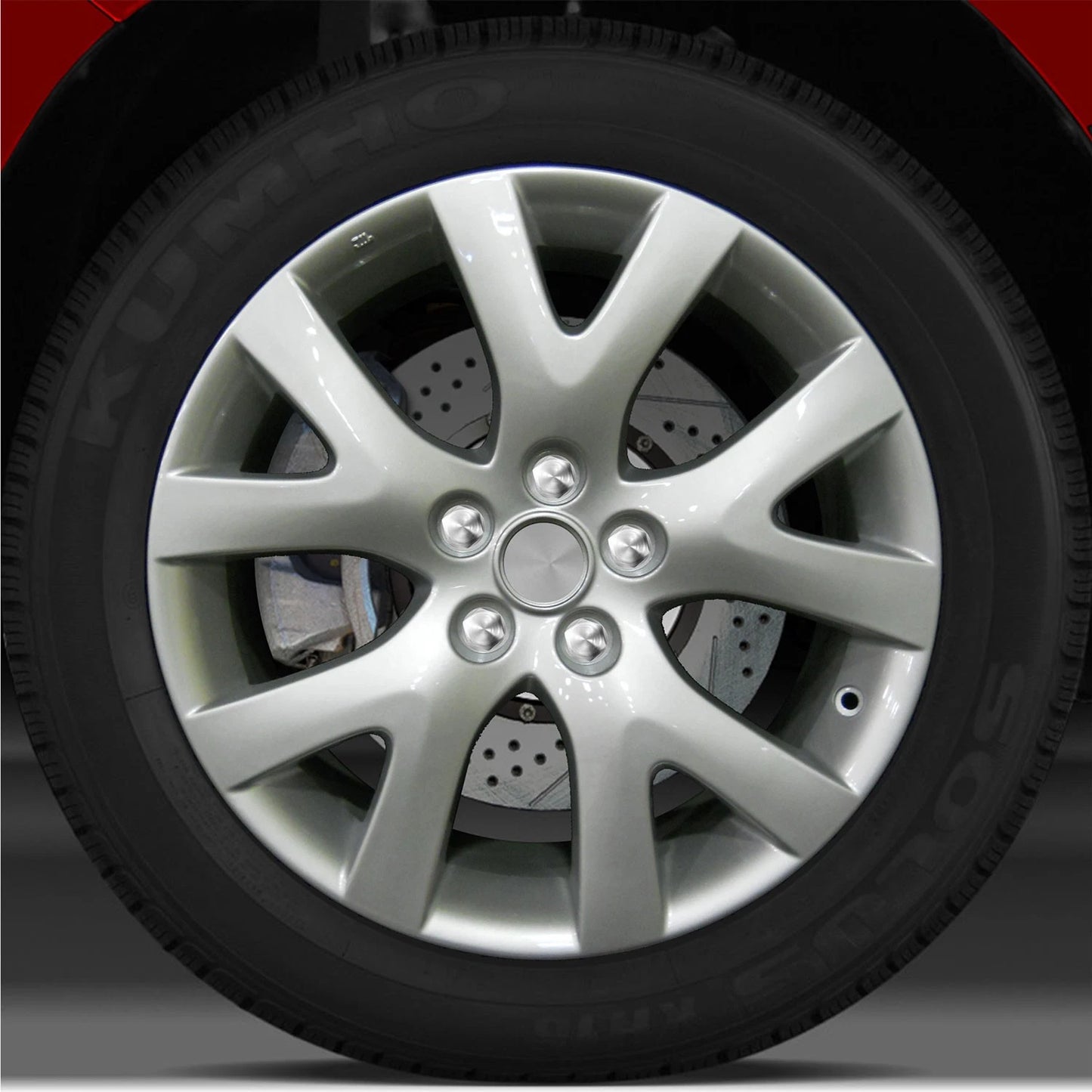 18x7.5 Factory Wheel (Bright Medium Silver) For 2006-2009 Mazda CX-7