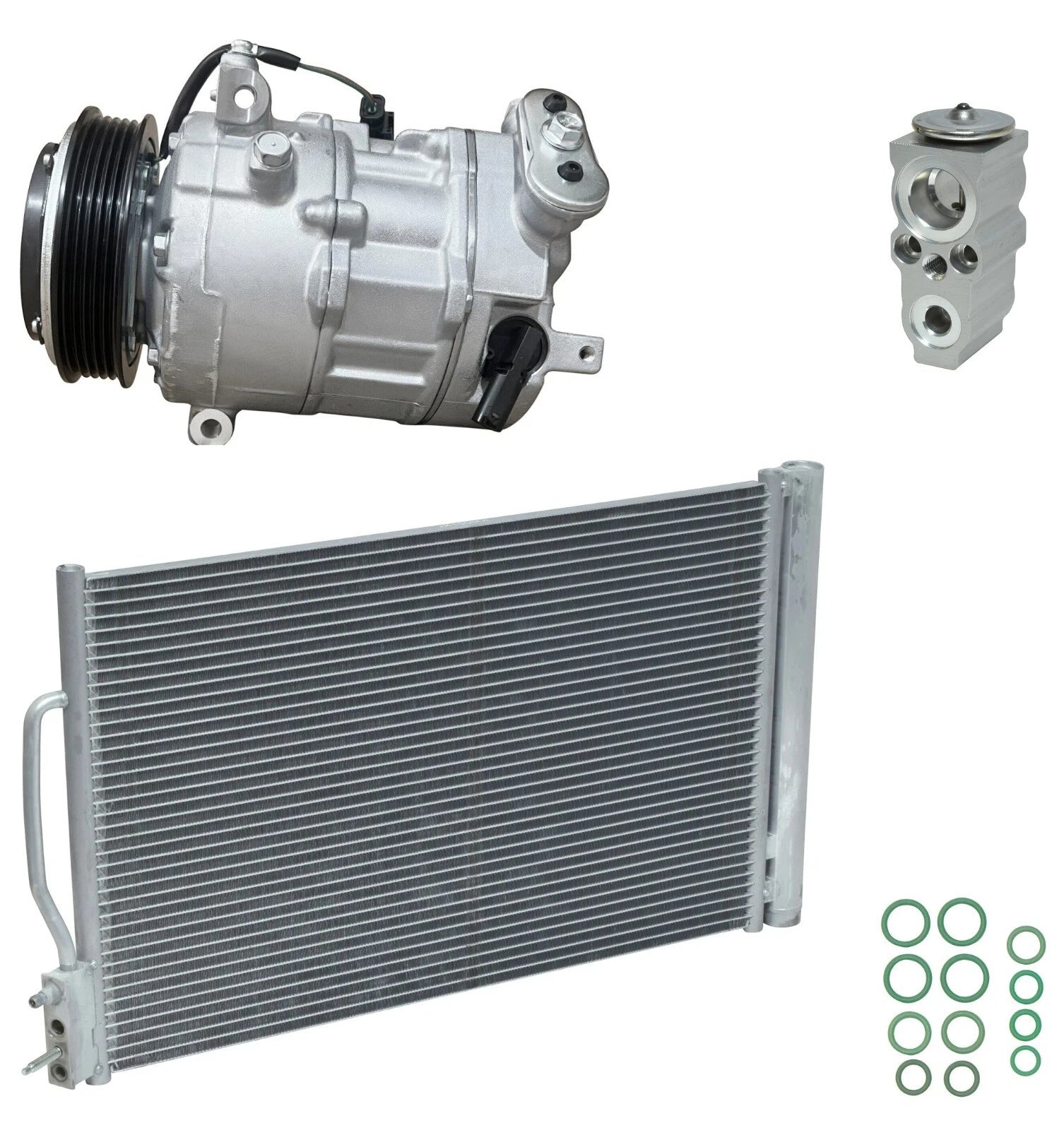 AC Compressor Kit with Condenser for Chevrolet Malibu 2.0L (2020–2020)