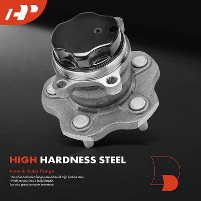 2X Rear Wheel Hub & Bearing Assembly for Chevrolet City Express (2015–2018)