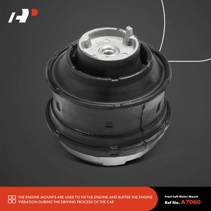 3X Engine Motor & Transmission Mount for Mercedes-Benz C280 (1998–2000)