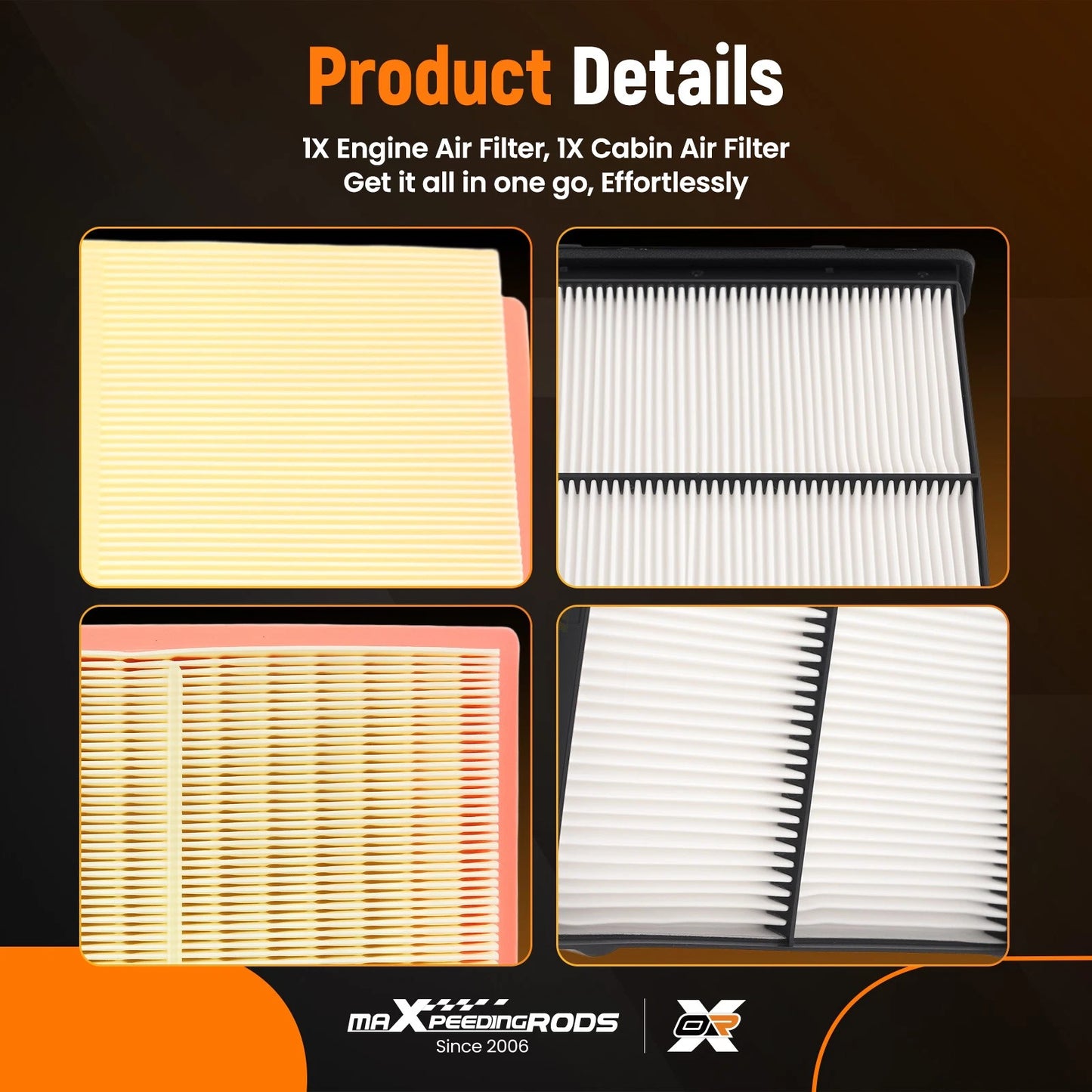 Air Filter Combo for Subaru Forester WRX 2.5L (2019–2024)