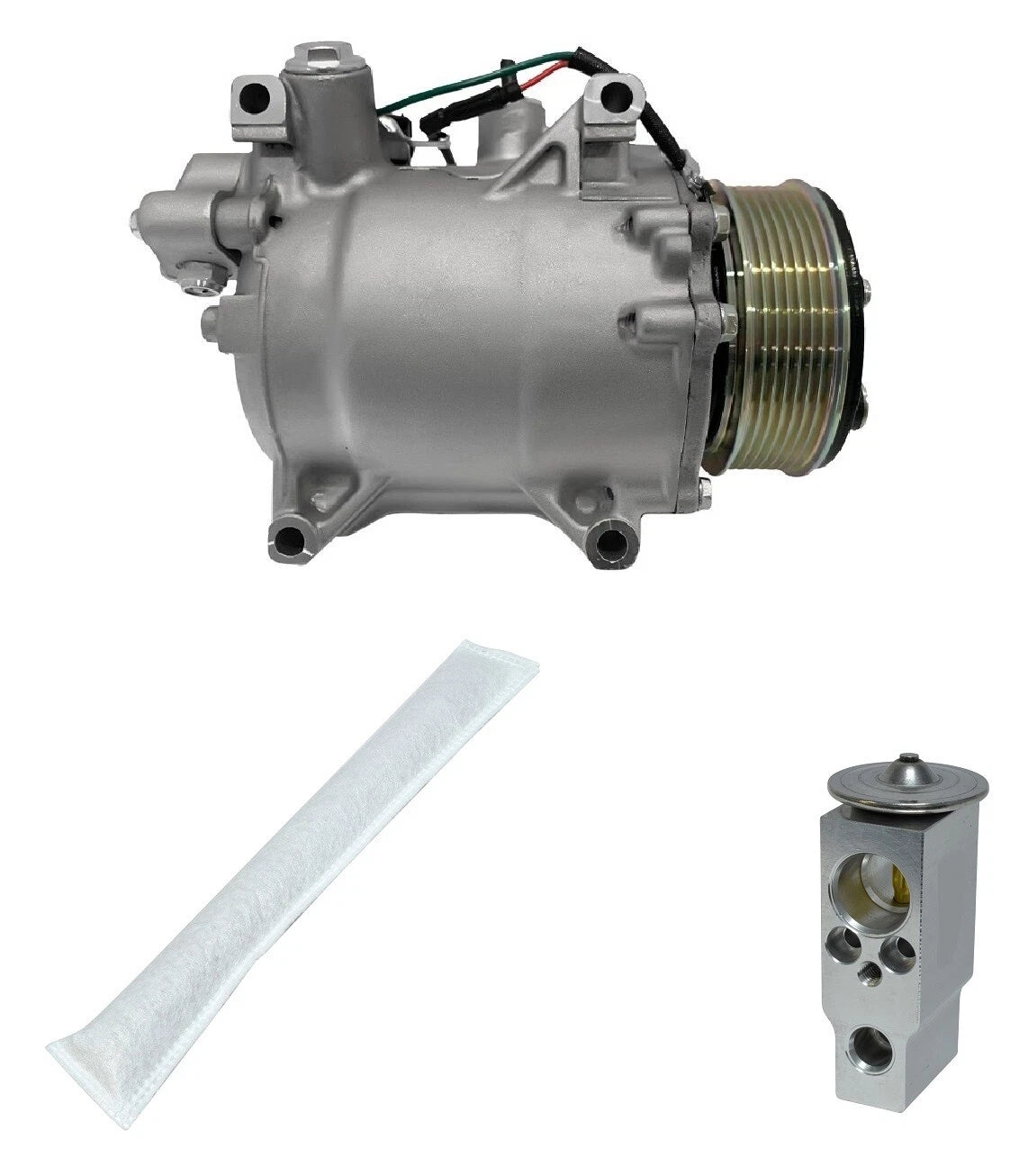 AC Compressor Kit Replacement for Honda CR-V 2.4L (2006–2011)